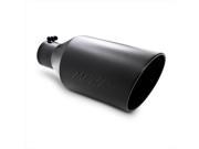 MBRP T5128BLK Exhaust Tail Pipe Tip Black Series