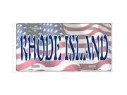 Smart Blonde LP-3650 Rhode Island Metal Novelty License Plate Smart Blonde LP-3650 Rhode Island Metal Novelty License Plate