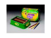 Crayola Full Size Non Toxic Colored Pencil Set In Trayola 3.3 mm. Thick Tip Set 54