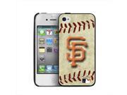 Pangea IP4 MLB BB SFG iPhone 4 4S Hard Cover Case Vintage Edition San Francisco Giants