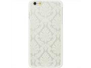 DreamWireless CRIP6LLACWT Apple iPhone 6 Plus Crystal Rubber Case Lace White
