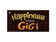 Smart Blonde KC 8297 Happiness Is Being Gigi Novelty Key Chain