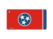 Smart Blonde KC 511 Tennessee State Flag Novelty Key Chain