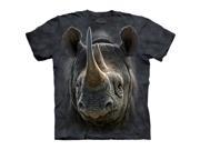 The Mountain 1535020 Black Rhino Kids T Shirt Small