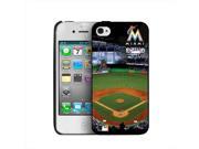 Pangea iPhone 4 4S Hard Cover Case Miami Marlins