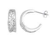 Doma Jewellery MAS00959 Sterling Silver Huggy Earring
