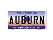 Smart Blonde LP 6307 Auburn South Carolina Novelty Metal License Plate