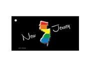 Smart Blonde KC 6344 New Jersey Rainbow State Novelty Key Chain