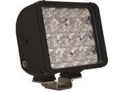 Vision X Lighting 4007444 6 in. Xmitter Double Bar Black 16 3w LEDs Flood