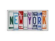 Smart Blonde LPC 1046 New York License Plate Art Brushed Aluminum Metal Novelty License Plate
