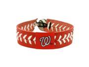 Washington Nationals Baseball Bracelet Team Color Style
