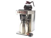 Classic Concepts GBT60 Stainless Steel 12 Cup Commercial Coffee Brewer 1 Warmer Pour Over