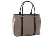 Piel Leather 3082 CHC Small Shopping Bag Chocolate