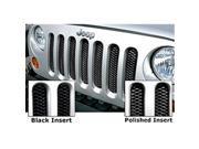 Rampage 86512 Grille Insert 3D Series 2007 2015 Jeep Wrangler