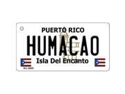 Smart Blonde KC 2845 Humacao Puerto Rico Flag Novelty Key Chain