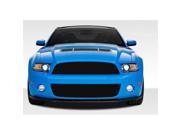 Extreme Dimensions 108228 2010 2014 Ford Mustang Duraflex GT500 Look Conversion Front Bumper Cover