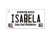 Smart Blonde KC 2846 Isabela Puerto Rico Flag Novelty Key Chain
