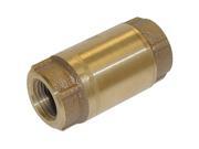 B And K Industries 101 306NL 1 1 4 in. Low Lead Bronze In Line Check Valve