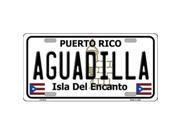 Smart Blonde LP 2812 Aguadilla Puerto Rico Metal Novelty License Plate