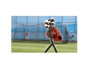 Heater BH499 Base Hit Pitching Machine And Xtender 24 ft. Batting Cage