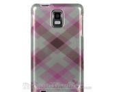 DreamWireless CASAMINFPKPTCK Samsung Infuse I997 4G Crystal Case Pink Pastel Checker