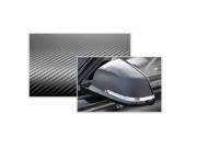 Bimmian DMOI15YYY Carbon Vinyl Mirror Overlays Set For BMW I01 i3 Black LED Mirrors Front Portion