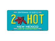 Smart Blonde LP 6676 2 Hot New Mexico Novelty Metal License Plate