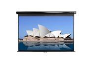 Elite Screens M80UWH Manual Ceiling Wall Mount Manual Pull Down Projection Screen 80 16 9 Aspect Ratio MaxWhite