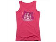 Archie Comics Kitty Band Juniors Tank Top Hot Pink Small