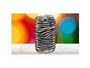 DreamWireless CAHUTAPSLZ Huawei Tap Crystal Case Silver Zebra