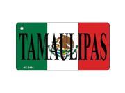 Smart Blonde KC 3444 Tamaulipas On Flag Novelty Key Chain