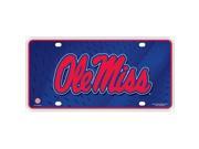 Rico LP 5516 Ole Miss Deluxe Novelty Metal License Plate