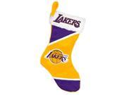 Los Angeles Lakers Holiday Stocking Colorblock 2014