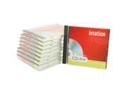 Imation 29910 700MB 52X White Inkjet Hub Printable CD R 80 Min