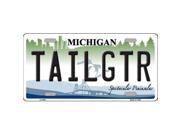 Smart Blonde LP 3681 Tailgtr Michigan Novelty Metal License Plate