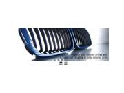 Bimmian GRL462A07 Painted Shadow Grille Front Grille Pair For E46 Sedan 2002 up Mystic Blue A07