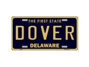 Smart Blonde LP 6703 Dover Delaware Novelty Metal License Plate