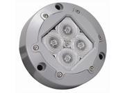 Vision X Lighting 4008694 4.13 in. Subaqua LED Light 4 White 3w LEDs 40 Degree Wide