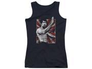 Trevco Bruce Lee Concentrate Juniors Tank Top Black Large