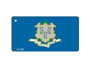 Smart Blonde KC 3572 Connecticut State Flag Novelty Key Chain