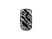 DreamWireless CAHUM835SLZST Huawei M835 Crystal Case Silver Zebra Star