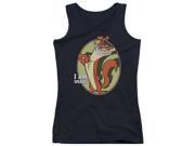 Trevco I Am Weasel Weasel Juniors Tank Top Black Small