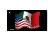 Smart Blonde KC 4201 Mexico American Flag Novelty Key Chain