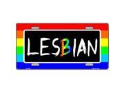 Smart Blonde LP 4713 Lesbian Metal Novelty License Plate