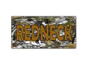 Smart Blonde LP 3936 Redneck Camo Metal Novelty License Plate