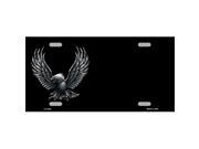 Smart Blonde LP 3765 Eagle Offset Metal Novelty License Plate