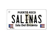 Smart Blonde KC 2872 Salinas Puerto Rico Flag Novelty Key Chain