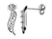 Doma Jewellery MAS00759 Sterling Silver Earring with CZ