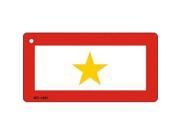 Smart Blonde KC 1451 One Gold Star Novelty Key Chain