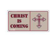 Smart Blonde KC 4266 Christ Is Coming Novelty Key Chain